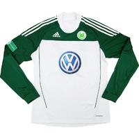 2010 11 wolfsburg ii match issue home ls shirt 17