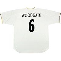 2001 02 leeds match issue uefa cup home shirt woodgate 6 v psv