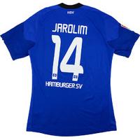 2010 11 hamburg match issue away shirt jarolim 14