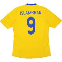 2015-16 Kazakhstan Match Issue European Championship Qualifiers Away Shirt Islamkhan #9