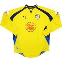 2000 01 sheffield wednesday match issue third ls shirt sibon 8