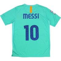 2010-11 Barcelona Away Shirt Messi #10 (Excellent) L.Boys