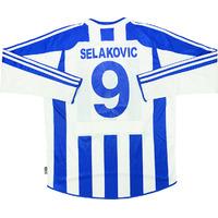 2005-06 IFK Gothenburg Match Worn Intertoto Cup Home L/S Shirt Selakovic #9 (v Wolfsburg)