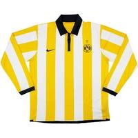 2006-07 Dortmund Player Issue Home L/S Shirt (Excellent) XL