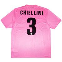 2012-13 Juventus Third Shirt Chiellini #3 *w/Tags* XL