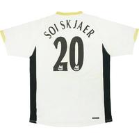 2006-08 Manchester United Away Shirt Solskjaer #20 (Fair) L