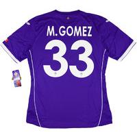 2014 Fiorentina Coppa Italia Final Home Shirt M.Gomez #33 *w/Tags* S