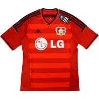 2014-15 Bayer Leverkusen Player Issue Home Shirt *w/Tags*