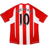 2012-13 Sunderland Home Shirt Wickham #10 *Mint* L