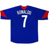 2005-06 Manchester United Away European Shirt Ronaldo #7 (Excellent) XXL