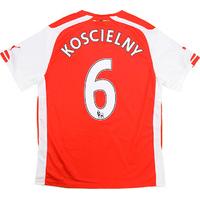 2014-15 Arsenal Home Shirt Koscielny #6 *w/Tags* XXL