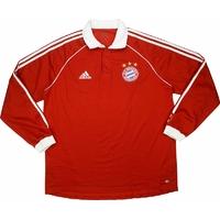 2006 07 bayern munich player issue home ls shirt excellent xl