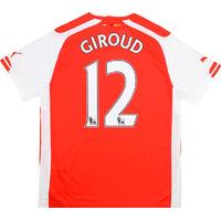 2014-15 Arsenal Home Shirt Giroud #12 *w/Tags*