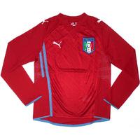 2009 italy confederations cup gk shirt mint l