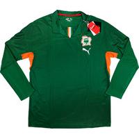 2008-09 Ivory Coast Player Issue Third L/S Shirt *BNIB*