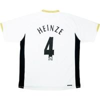 2006-08 Manchester United Away Shirt Heinze #4 (Very Good) XL