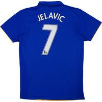 2011-12 Everton Home Shirt Jelavic #7 (Excellent) S