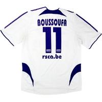 2006-07 Anderlecht Match Worn Home Shirt Boussoufa #11