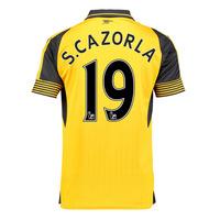 2016-17 Arsenal Away Shirt (S.Cazorla 19) - Kids