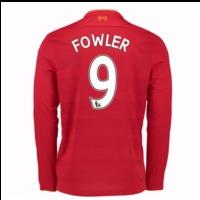 2016 17 liverpool home long sleeve shirt fowler 9