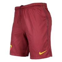 2016-2017 AS Roma Nike Home Shorts (Red)