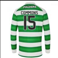 2016-17 Celtic Long Sleeve Home Shirt (Commons 15) - Kids