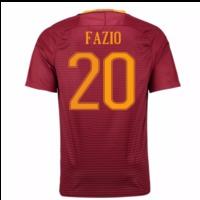 2016-17 Roma Home Shirt (Fazio 20)