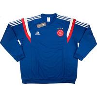 2014-15 Ajax Adidas Training Sweat Top *BNIB* XXL