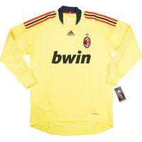 2008-09 AC Milan Player Issue GK Domestic Shirt *BNIB*