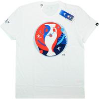 2016 Adidas UEFA Euro 2016 France Logo Tee *BNIB*
