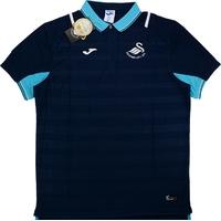 2016 17 swansea joma travel polo t shirt bnib