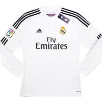 2014-15 Real Madrid Home L/S Shirt *BNIB*