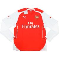 2014-15 Arsenal Home L/S Shirt *BNIB*