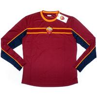 2013 14 roma training ls shirt bnib