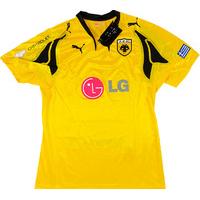 2007 08 aek athens home shirt bnib