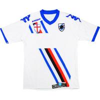 2010 12 sampdoria away shirt bnib