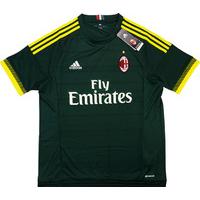 2015 16 ac milan third shirt bnib