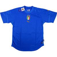 2004 06 italy home shirt bnib