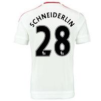 2015 2016 man utd away shirt schneiderlin 28 kids