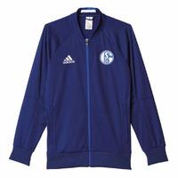 2016 2017 schalke adidas anthem jacket blue