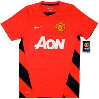 2013 14 manchester united nike training shirt bnib