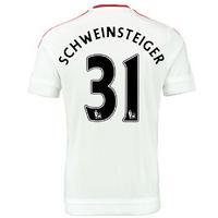 2015-2016 Man Utd Away Shirt (Schweinsteiger 31) - Kids