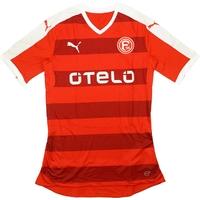 2015 16 fortuna dusseldorf player issue actv fit home shirt bnib