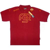 2012 13 roma kappa polo t shirt bnib xs