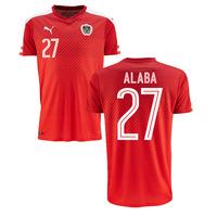 2016 2017 austria home shirt alaba 27 kids