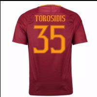 2016-17 Roma Home Shirt (Torosidis 35)
