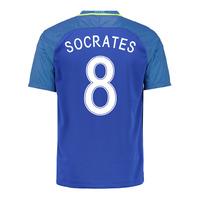 2016-17 Brazil Away Shirt (Socrates 8) - Kids