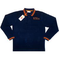 2013-14 Roma Polo L/S Navy T-Shirt *BNIB*