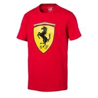 2017 Ferrari Puma SF Big Shield Tee (Rosso Corsa)