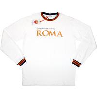 2013-14 Roma Training L/S White Tee *BNIB*